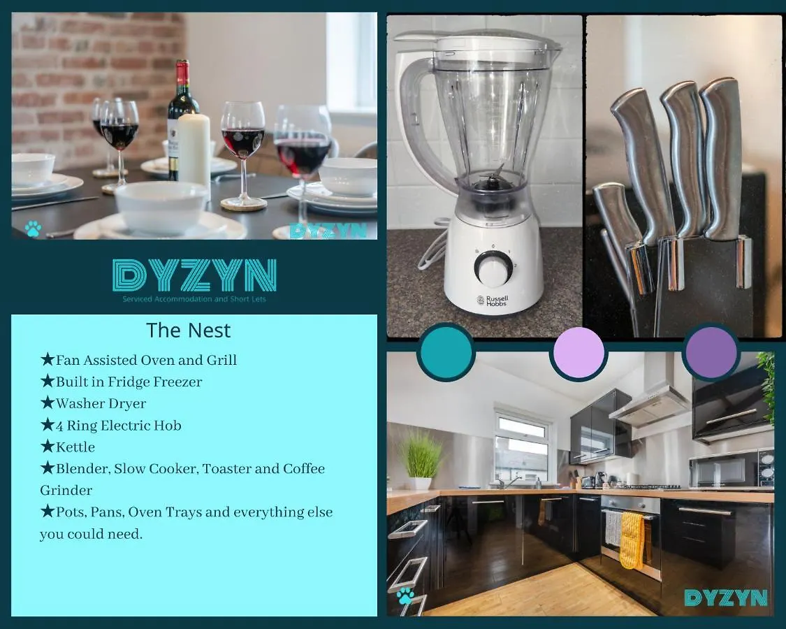 The Nest - Parking - Garden - By Dyzyn Villa Cardiff 0*,  United Kingdom